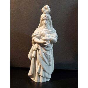Vtg 1982 AVON Nativity Collectibles The Magi Kaspar Porcelain Bisque Figurine